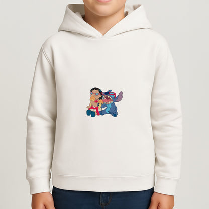 Ice Cream Alien Blue Boys Hoodie