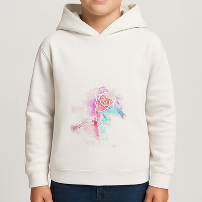 K-Pop Band Love Yourself Watercolour Painting Boys Hoodie