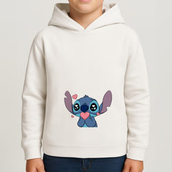 Cute Alien Blue Boys Hoodie