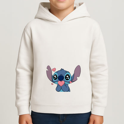 Cute Alien Blue Boys Hoodie