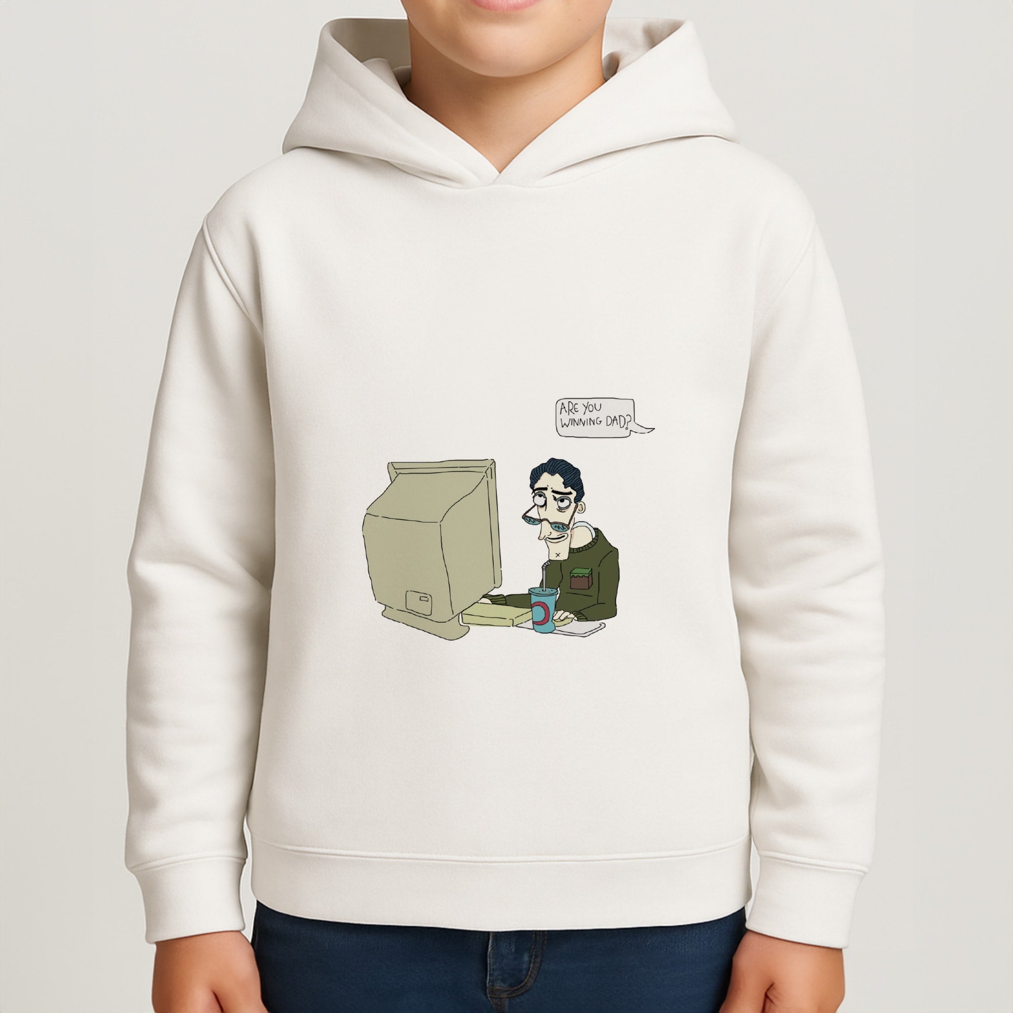 Are You Winning Dad Boys Hoodie
