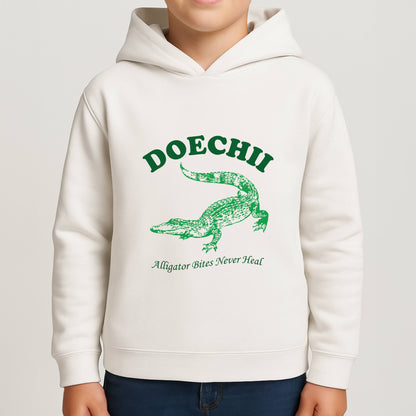 Alligator Bites Never Heal Collage Boys Hoodie