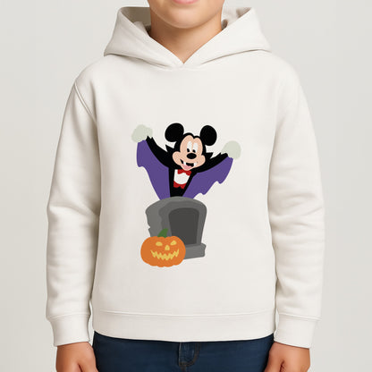 Vampire Mouse Halloween Boys Hoodie