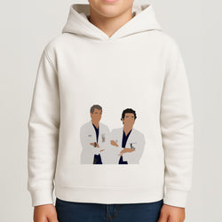 Two Doctors Arm Crossed - Grey's Boys Hoodie
