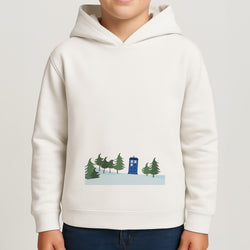 Christmas Tardis - Doctor Who Boys Hoodie