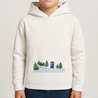 Christmas Tardis - Doctor Who Boys Hoodie