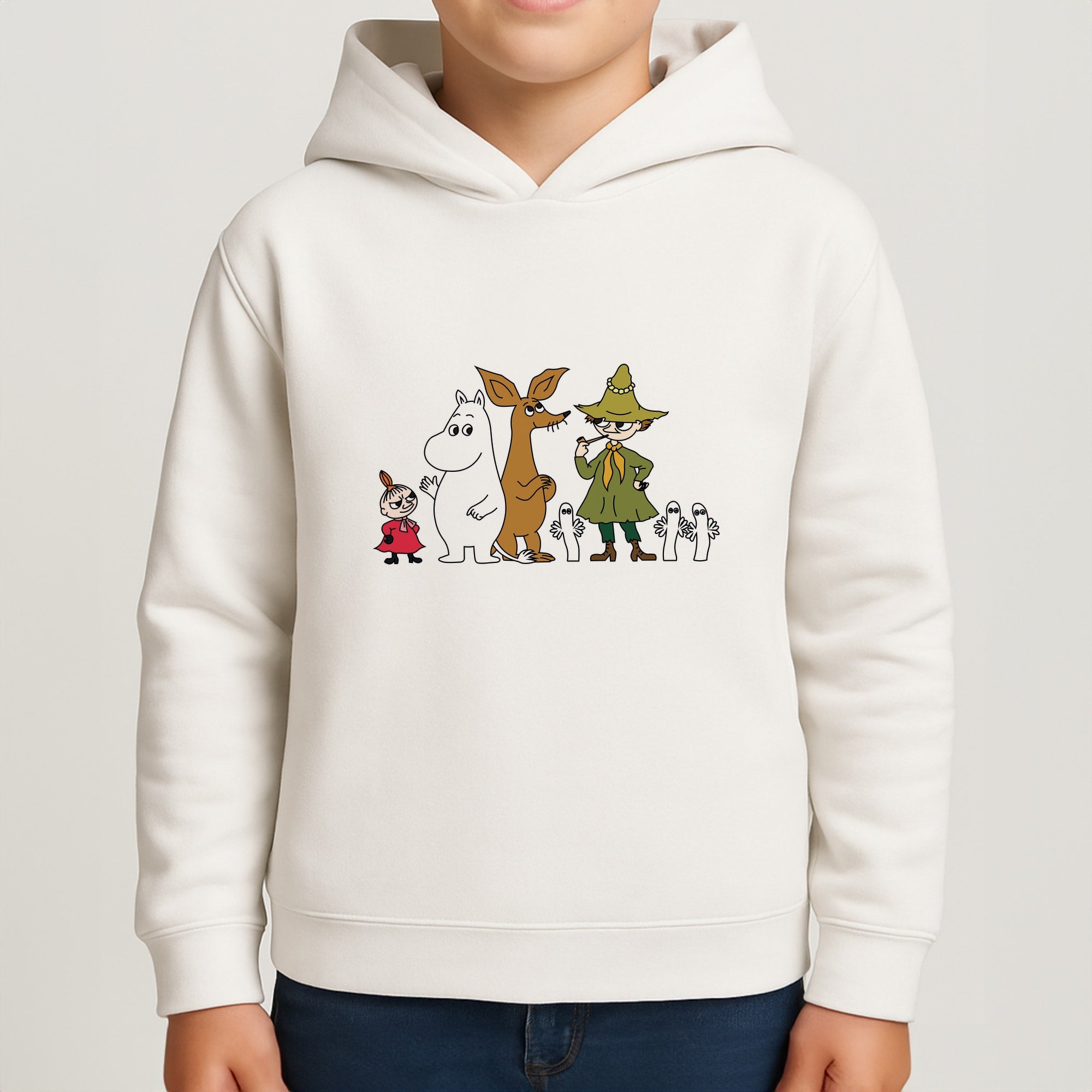 Moom Characters Kids Hoodie