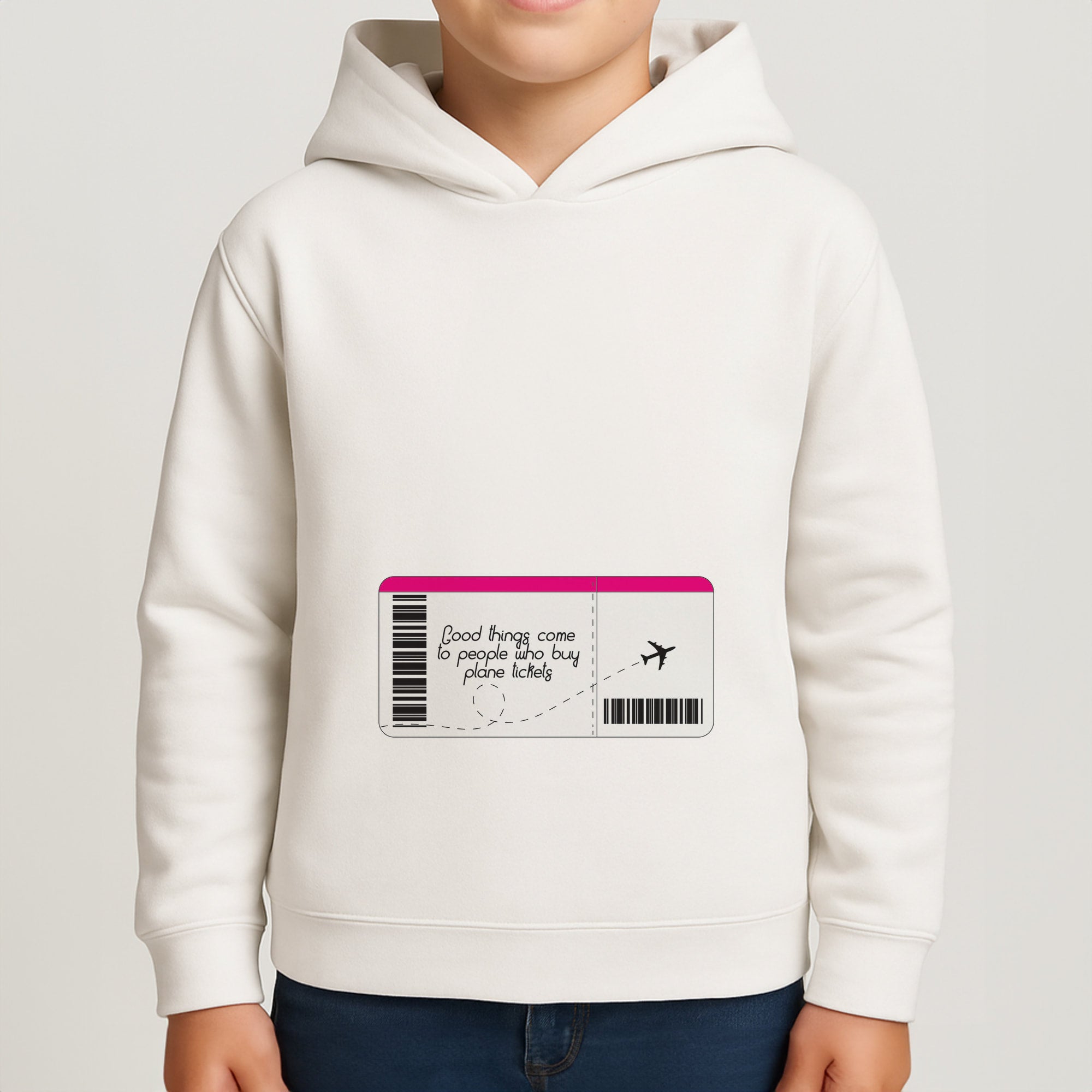 Buy Plane Tickets - Travel Boys Hoodie