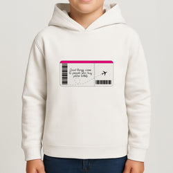 Buy Plane Tickets - Travel Kids Hoodie