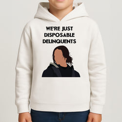 Disposable Delinquents Kids Hoodie