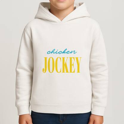 Chicken Jockey Blue Boys Hoodie