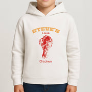 Steve's Lava Chicken Kids Hoodie 4