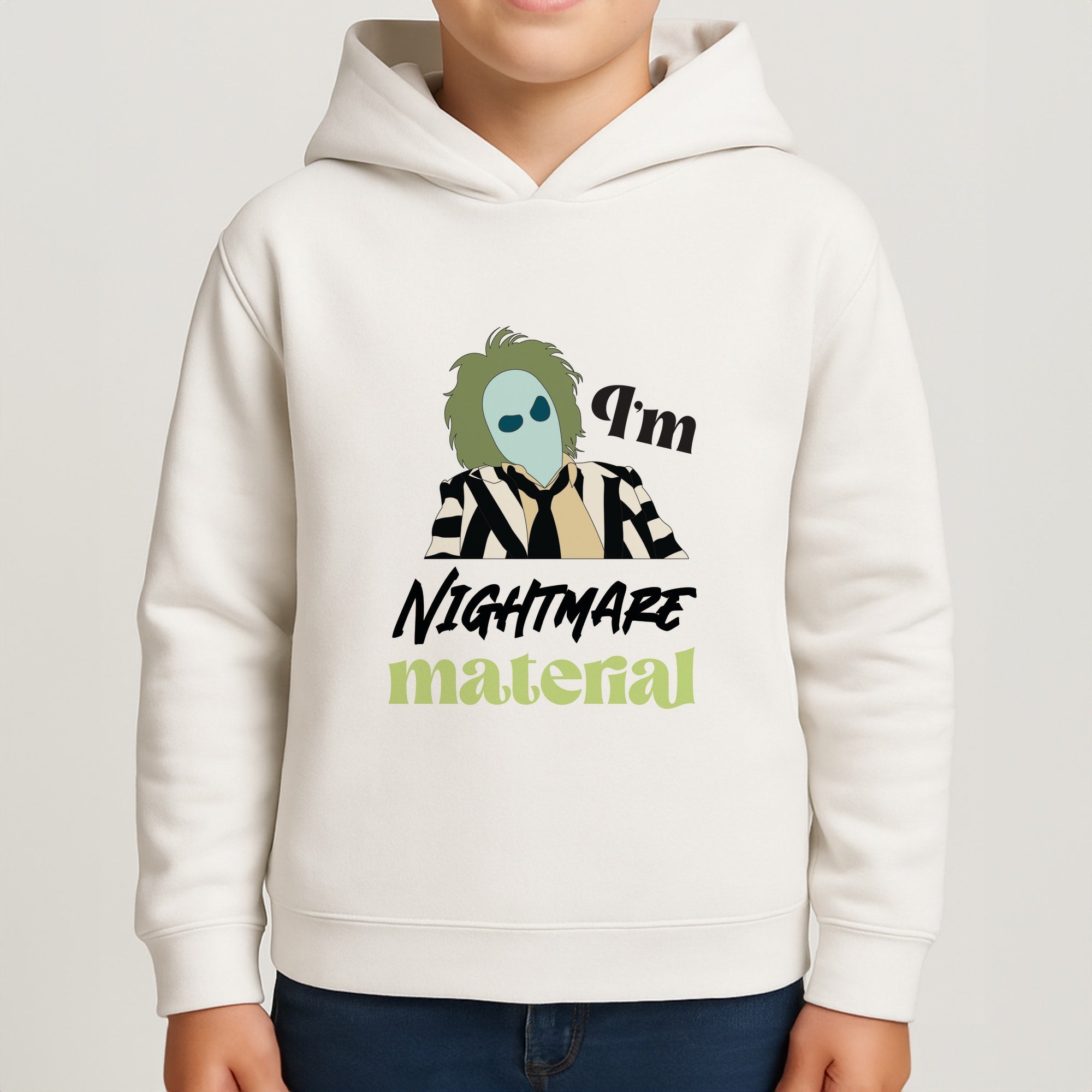 I'm Nightmare Material Boys Hoodie