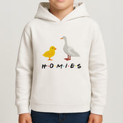 Homies Chick And Duck Kids Hoodie 4