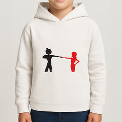 Red And Black Boys Hoodie