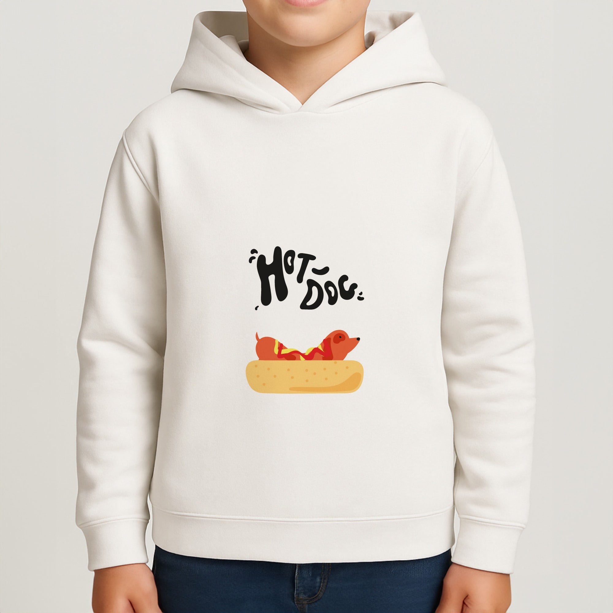 Hot Dog - Dachshunds Boys Hoodie
