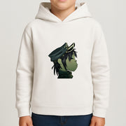Green 2d Kids Hoodie 4