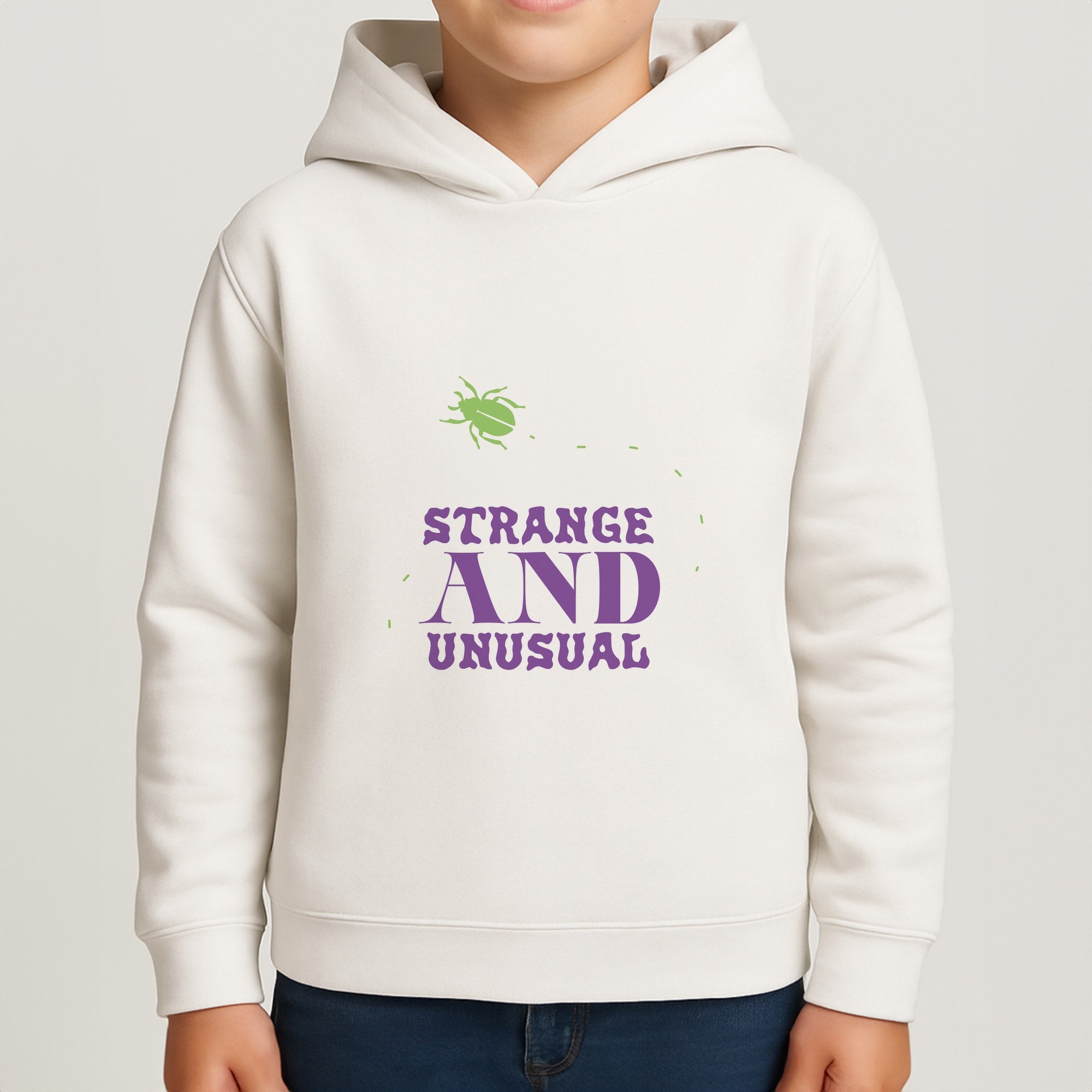 Strange And Unusual Boys Hoodie