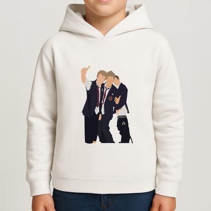 School Clothes - Bust Band Boys Hoodie