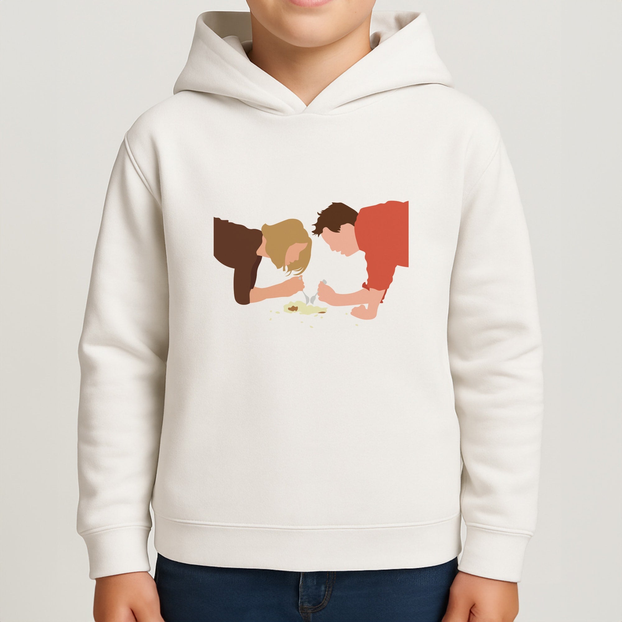 Eating Some Food Kids Hoodie