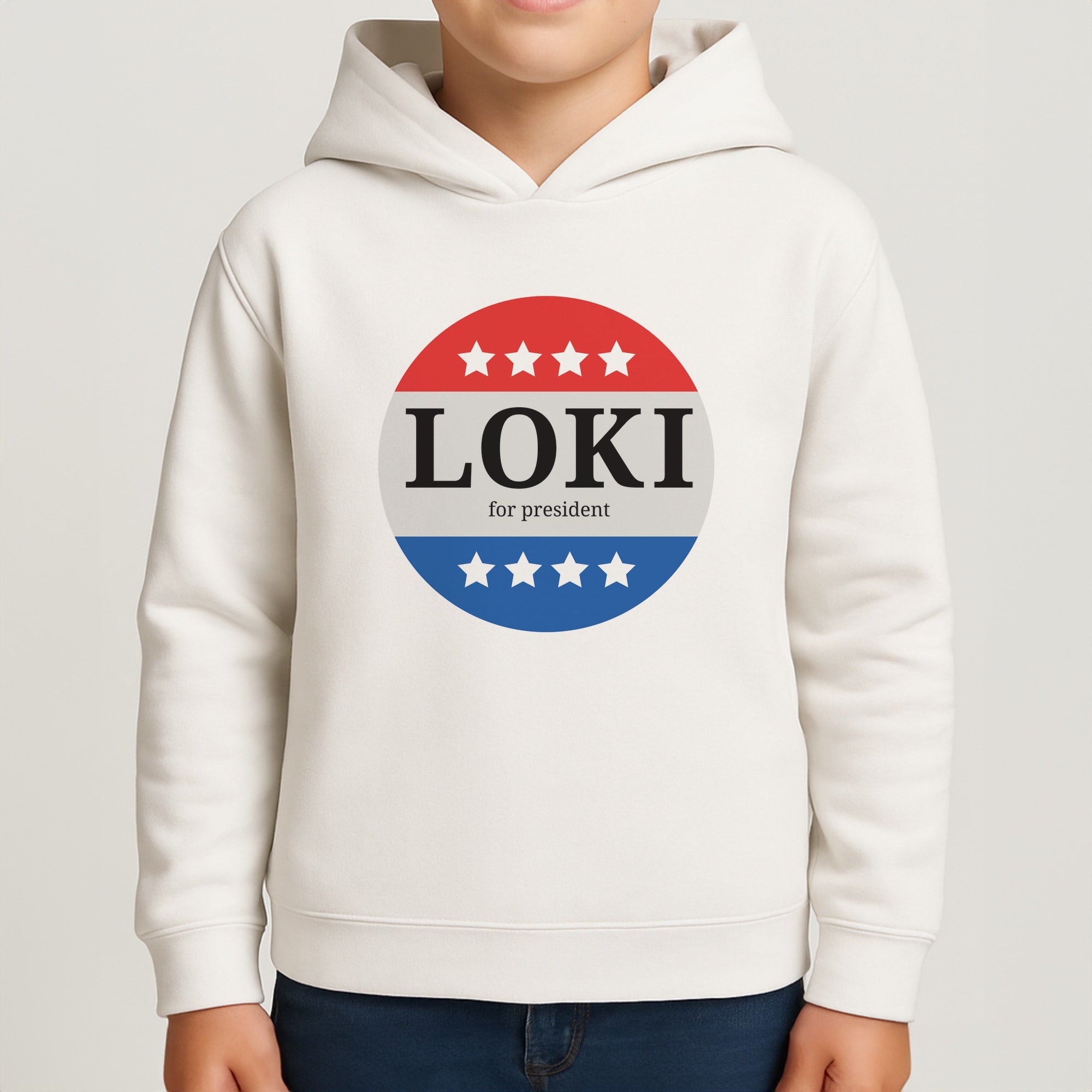 Loki For President Kids Hoodie