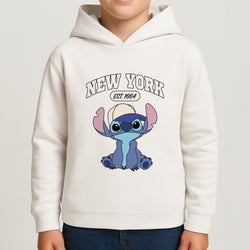 New York Blue Alien Boys Hoodie