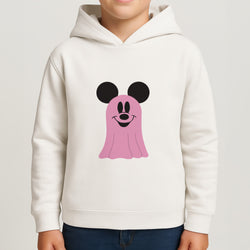 Mouse Ghost Pattern Halloween Boys Hoodie