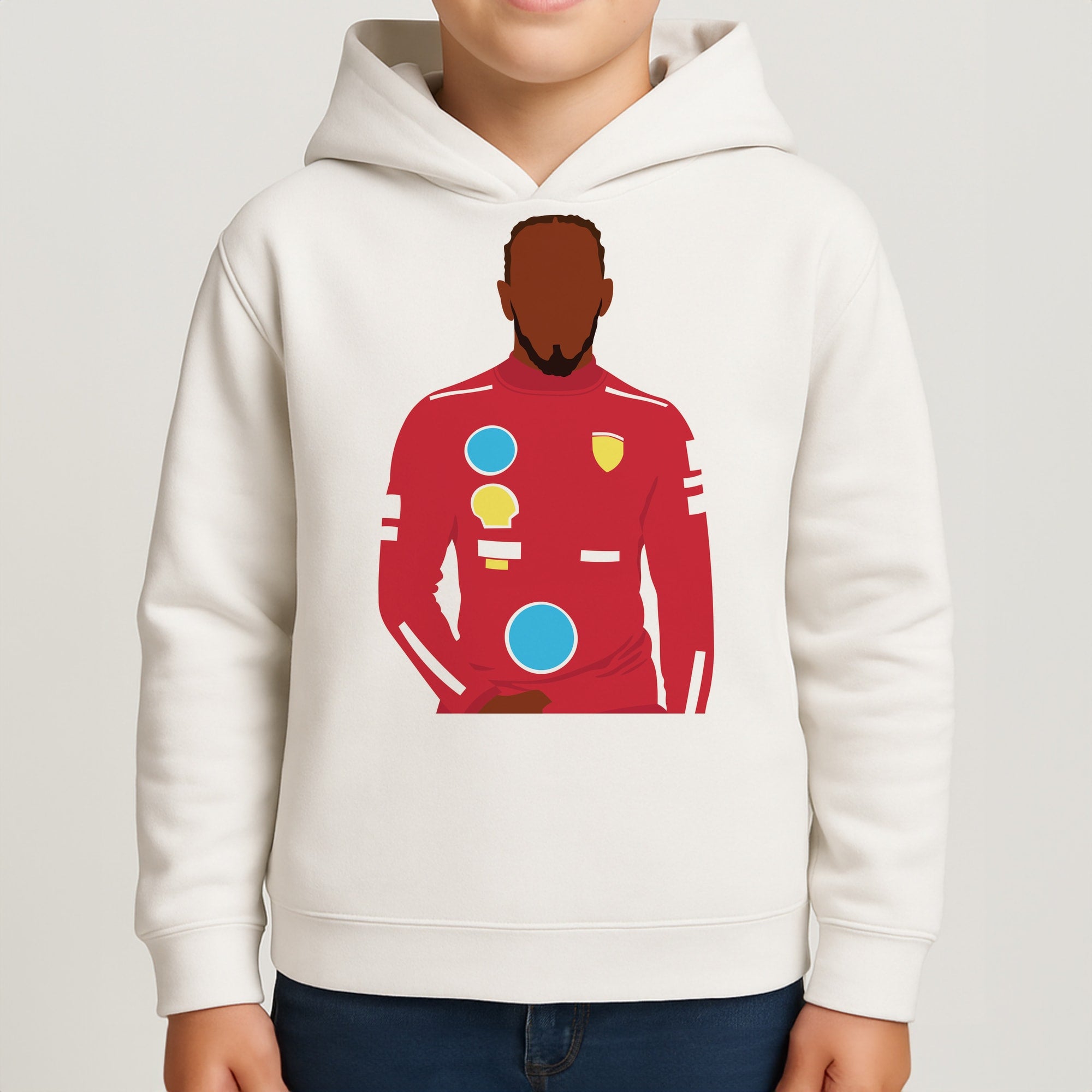 Hamilton In Red Kids Hoodie