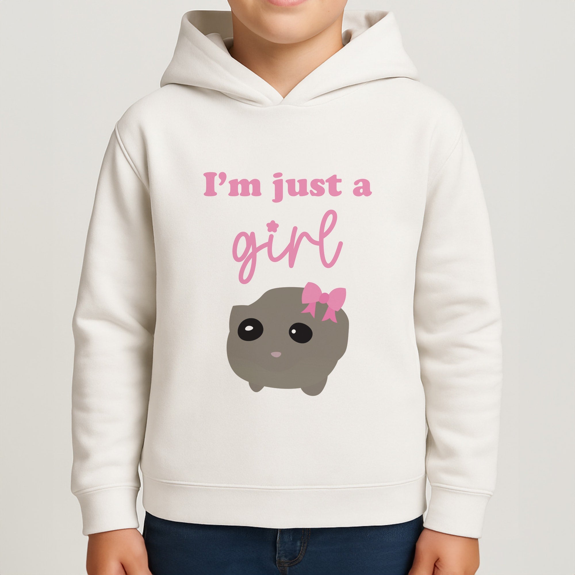 I'm Just A Girl Boys Hoodie