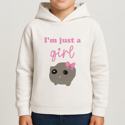 I'm Just A Girl Boys Hoodie