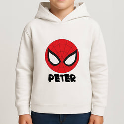 SpiderMan - Personalised Superhero Comic Boys Hoodie