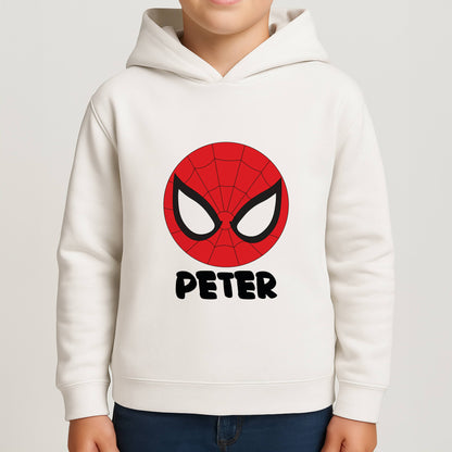 SpiderMan - Personalised Superhero Comic Boys Hoodie
