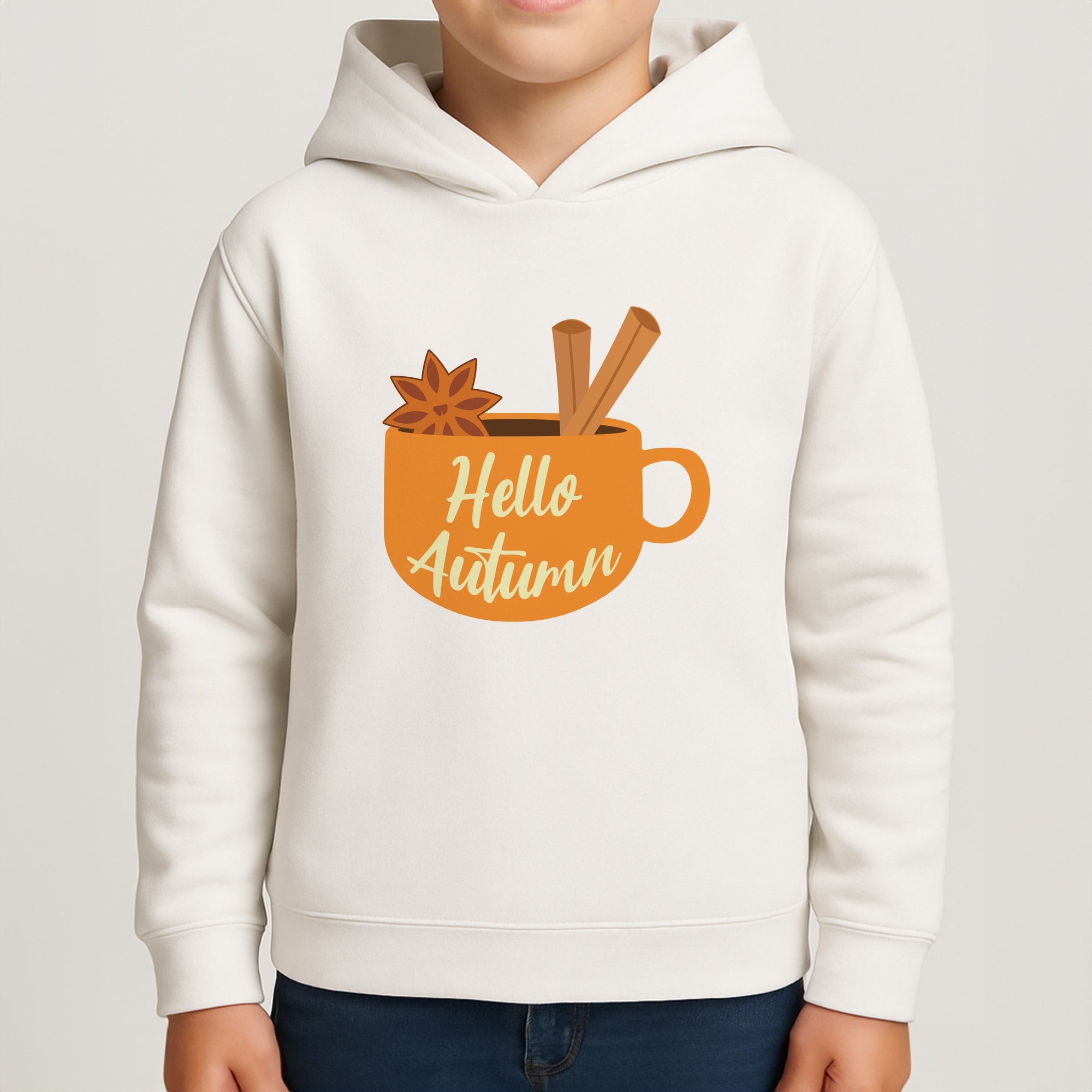 Hello Autumn Kids Hoodie