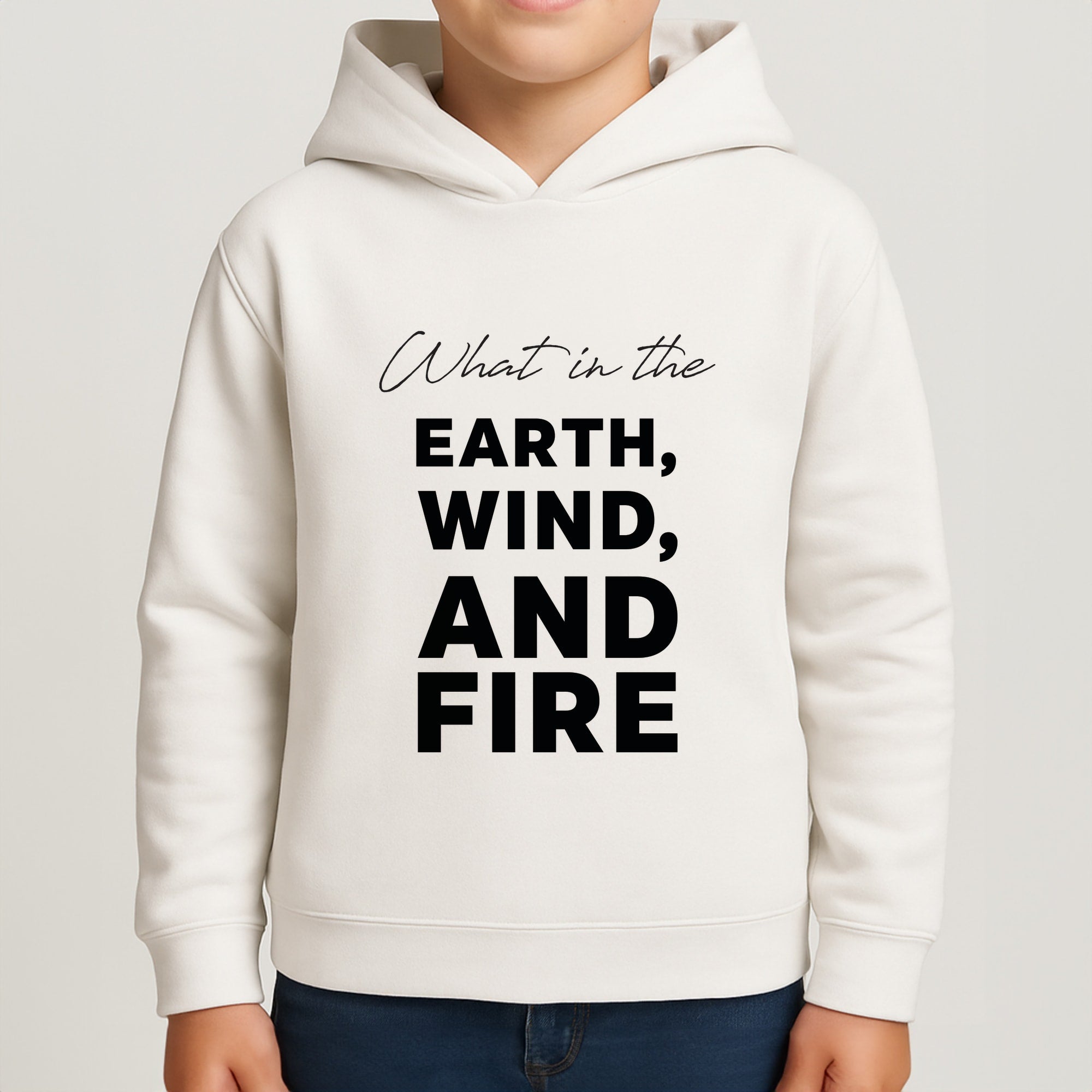What In The Earth, Wind And Fire Boys Hoodie