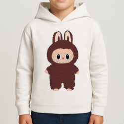 Cute Brown Monster Boys Hoodie