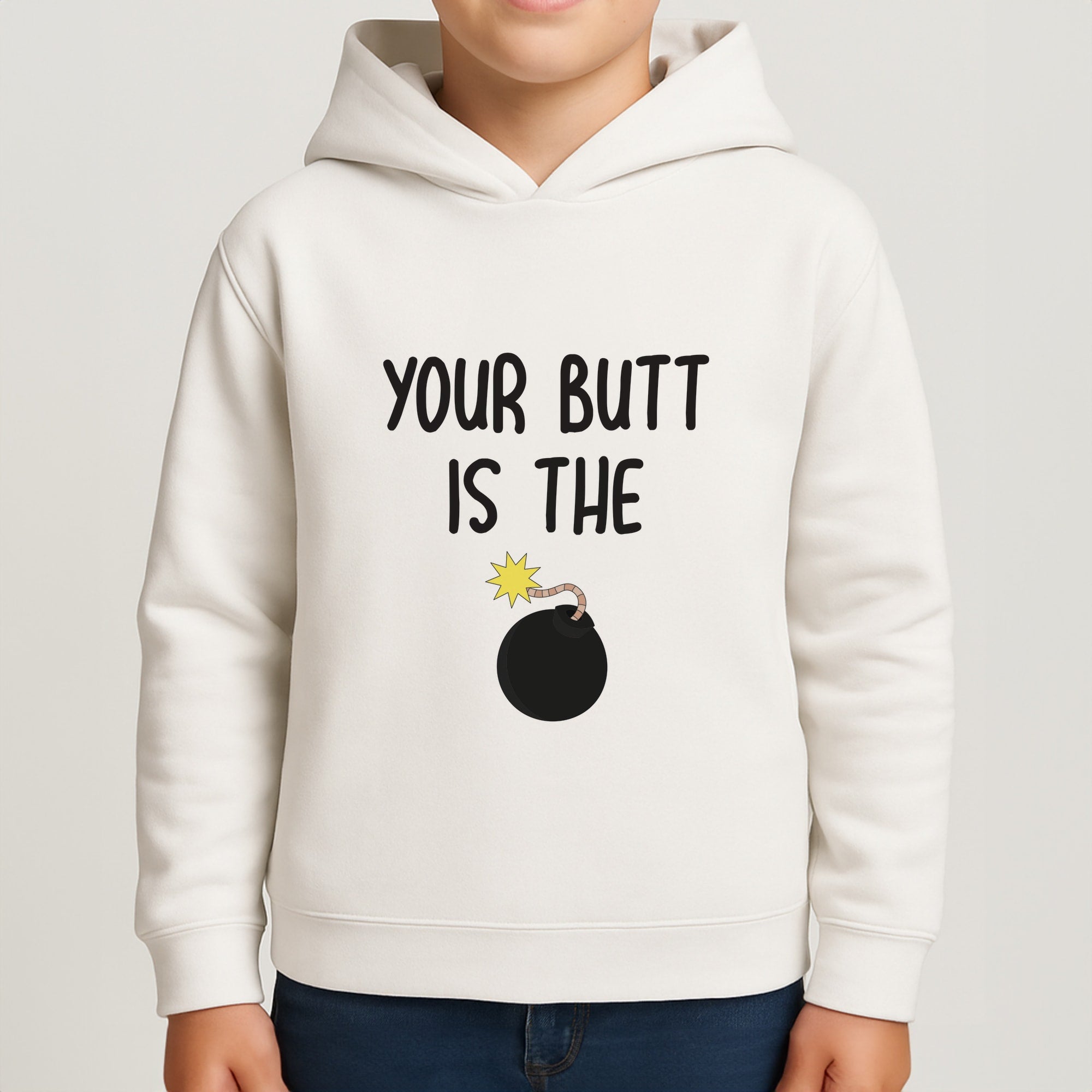 Your Butt Is The Bomb - B99 Boys Hoodie