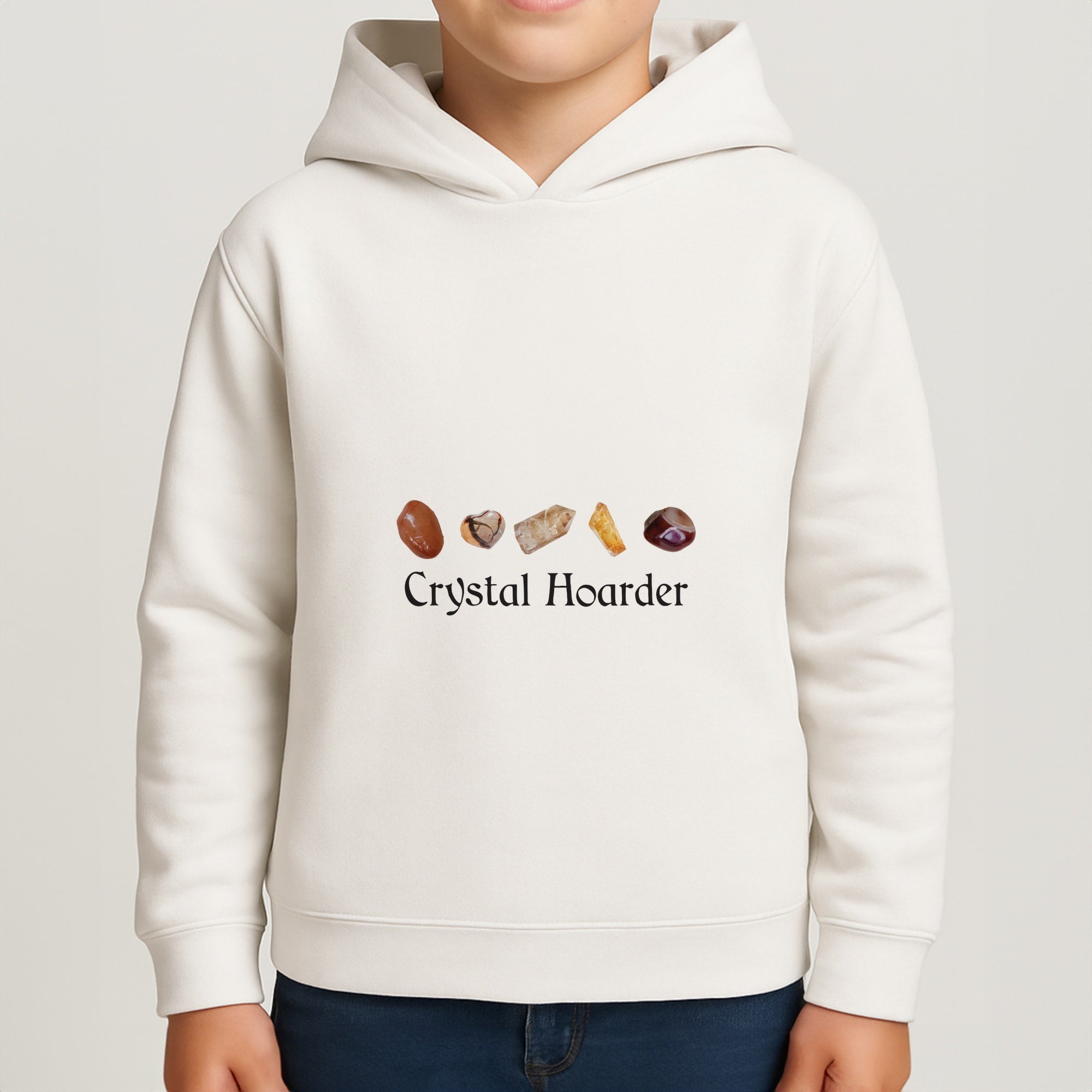 Crystal Hoarder Pattern Boys Hoodie