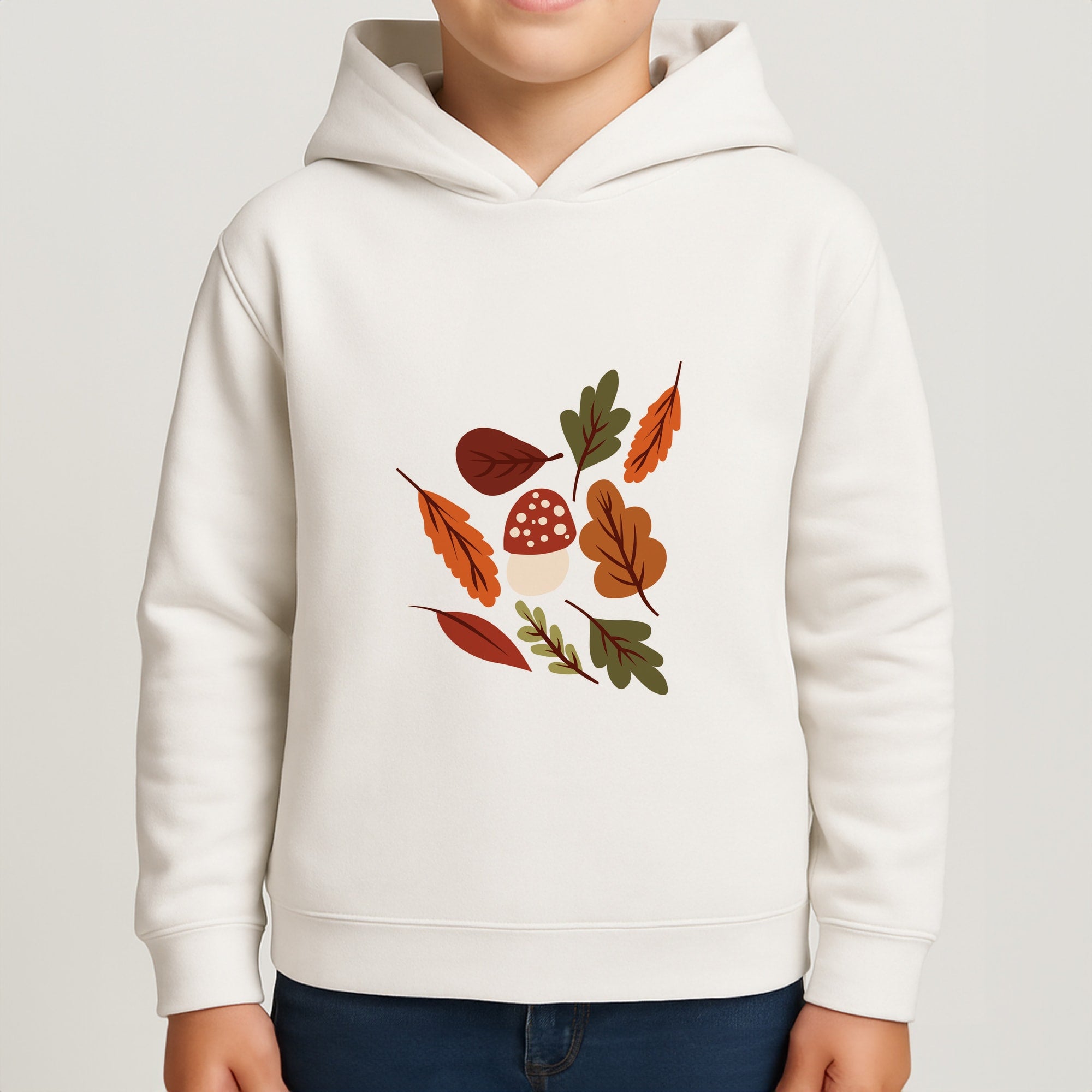 Autumn Pattern Boys Hoodie