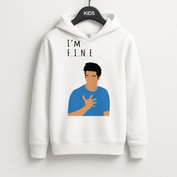 I'm Fine Kids Hoodie