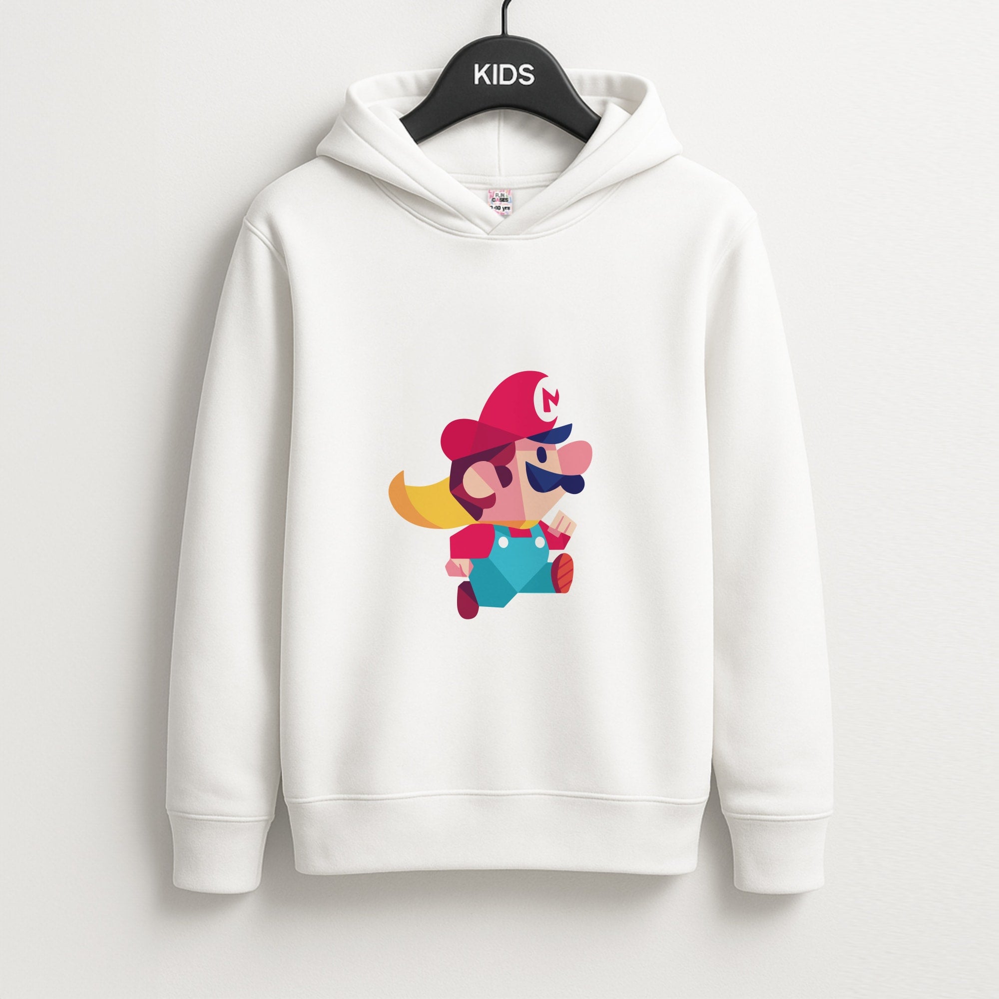 Running Mario - Mario Unisex Kids Hoodie