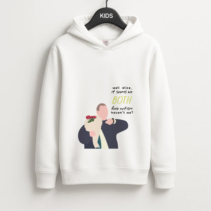 Seems We Both Have Autism - British Pop Culture Unisex Kids Hoodie
