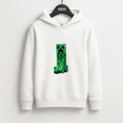 Mining Creeper Kids Hoodie 1