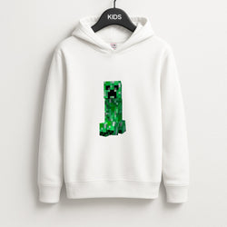 Mining Creeper Unisex Kids Hoodie