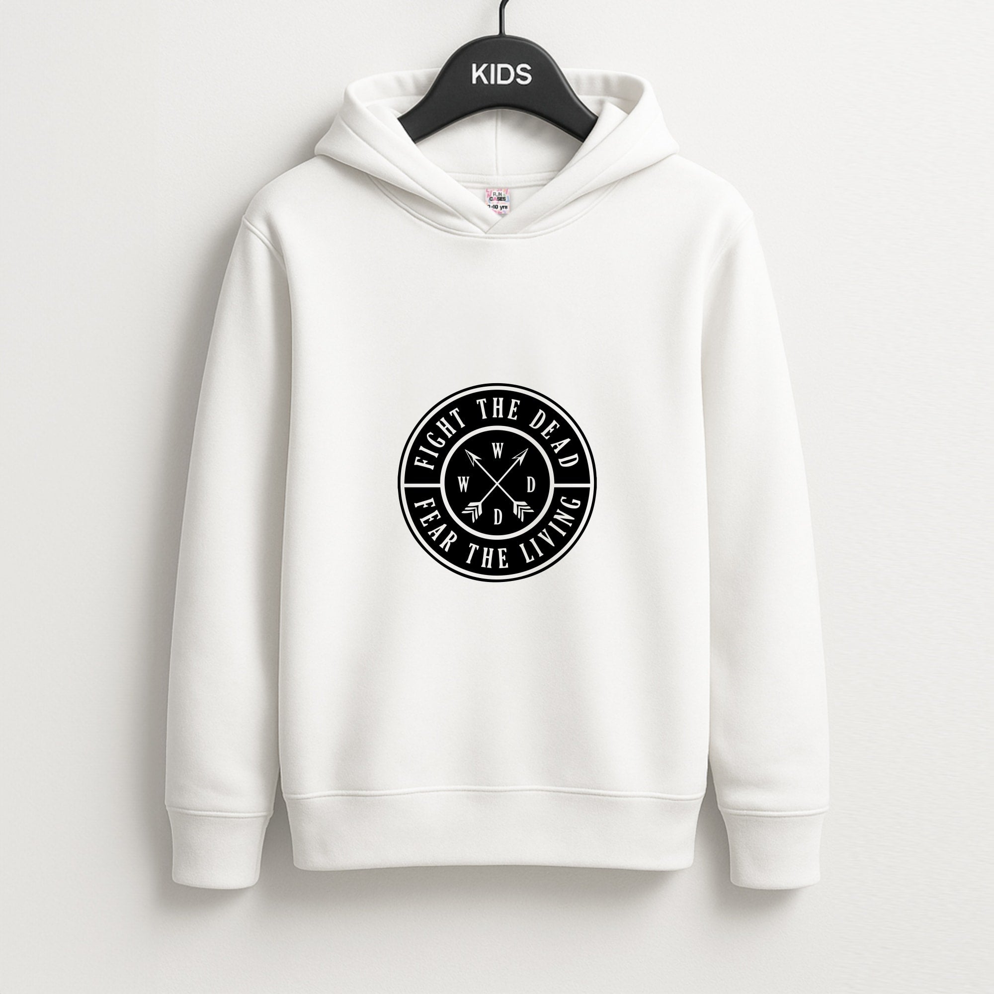 Fight The Dead, Fear The Living - TWD Kids Hoodie