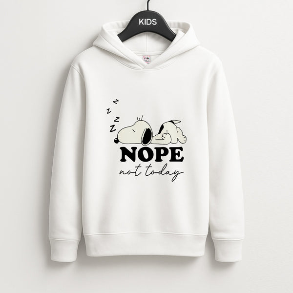 Nope, Not Today Unisex Kids Hoodie