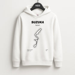 Suzuka Circuit Unisex Kids Hoodie