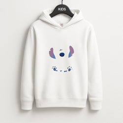 Alien Blue Unisex Kids Hoodie