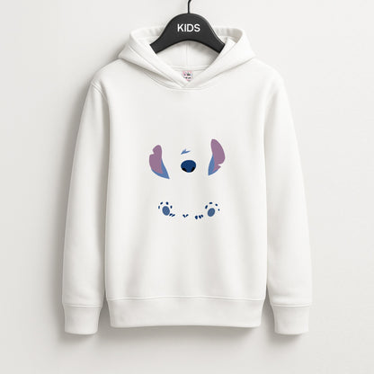 Alien Blue Unisex Kids Hoodie