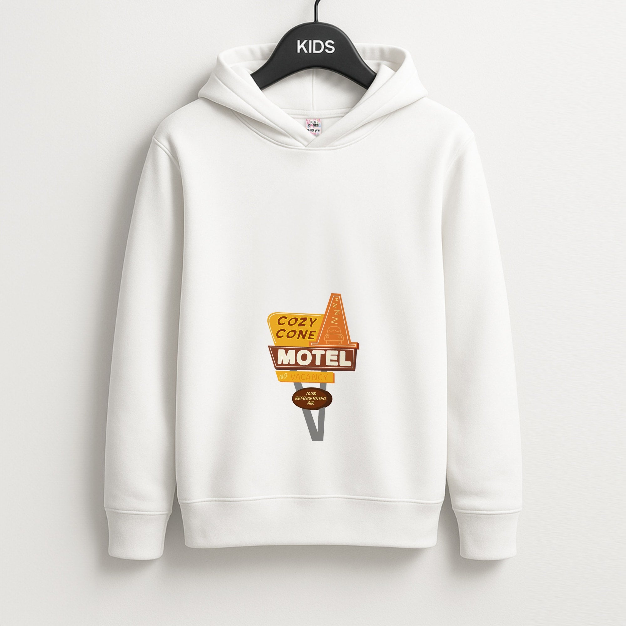 Cozy Cone Motel - Cars Kids Hoodie