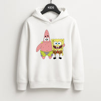 Patrick And Sponge Kids Hoodie